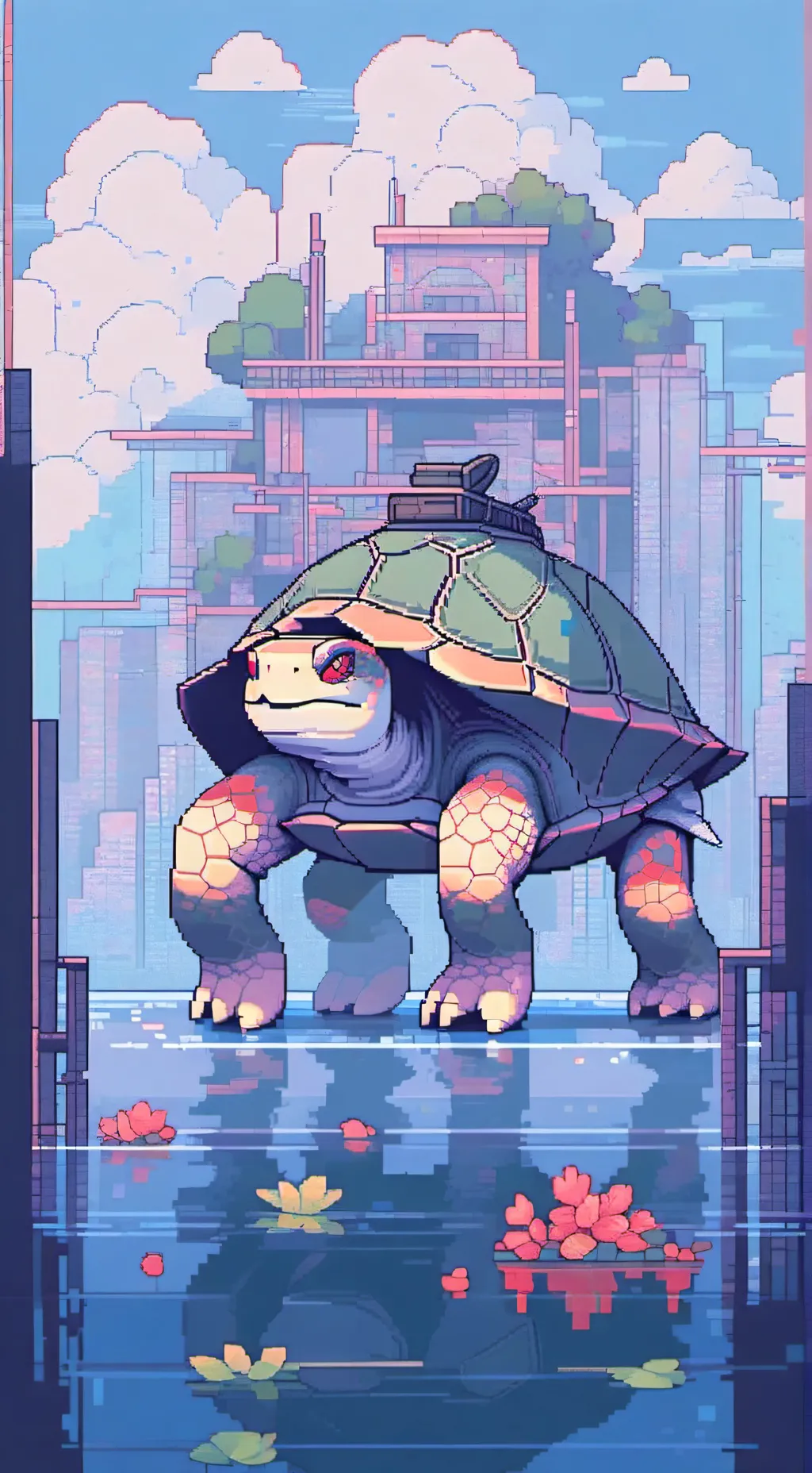 ai character: Rottmnt Leo sacr  background