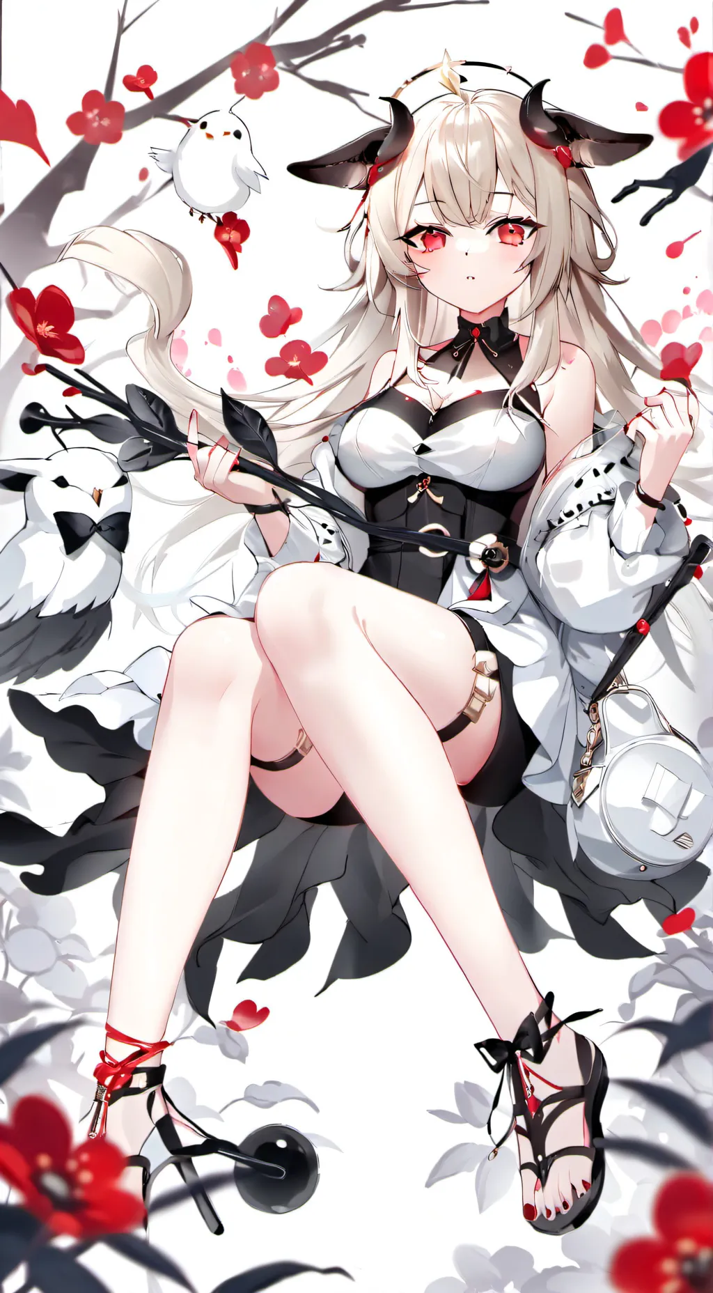 ai character: Ayame background