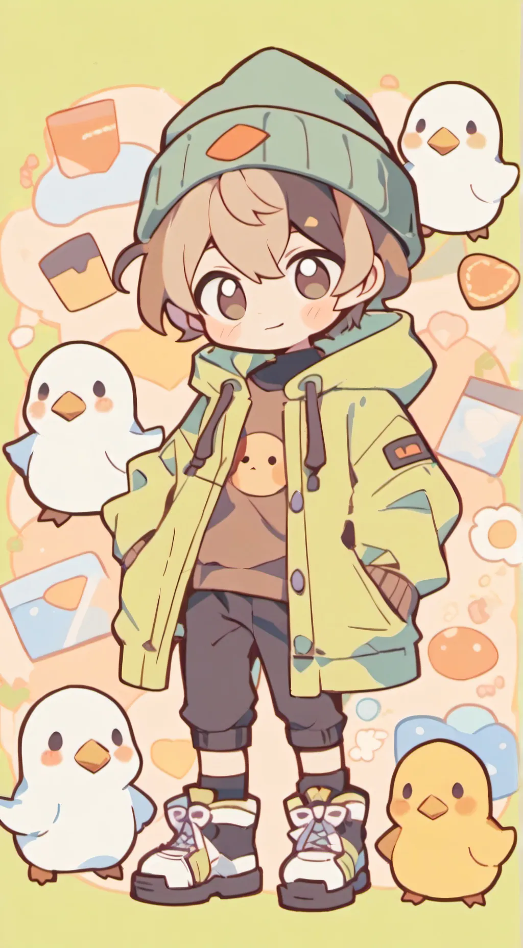 ai character: Dreamburity background