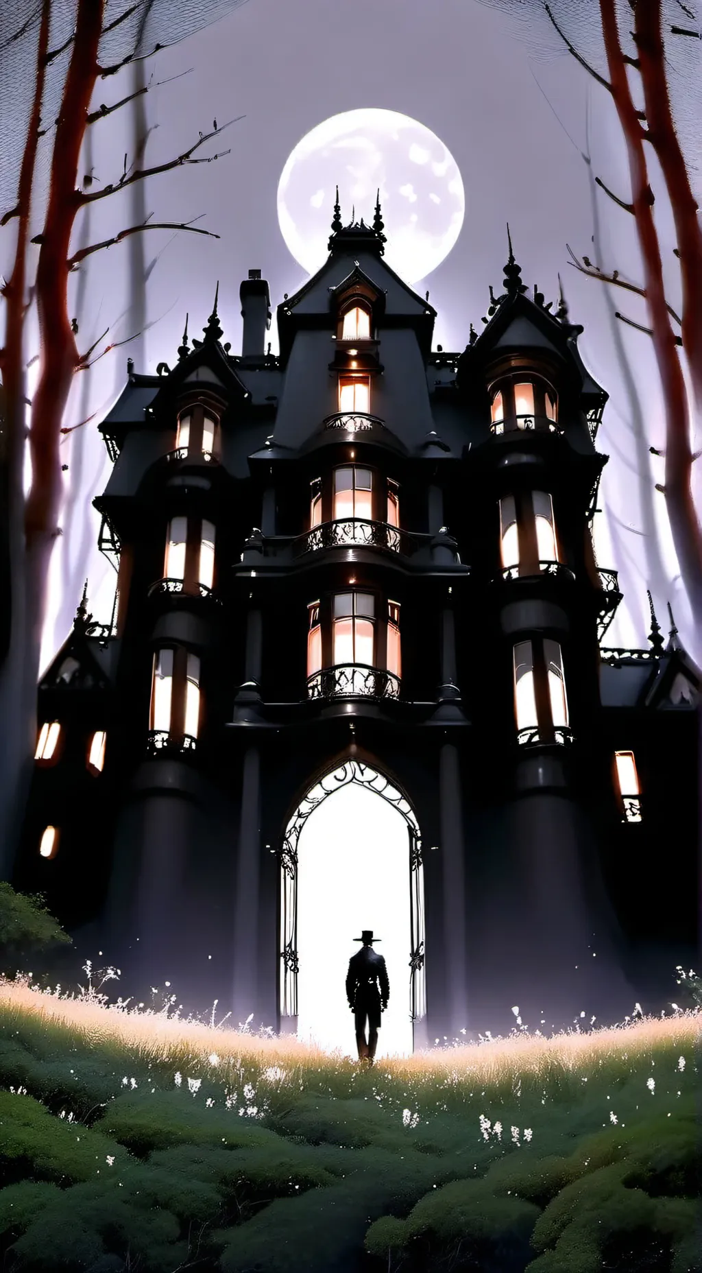 ai character: Malfoy manner  background