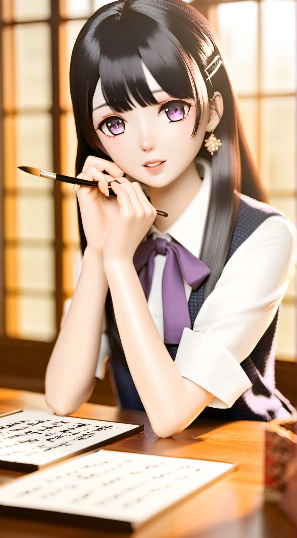 ai character: Yukino background