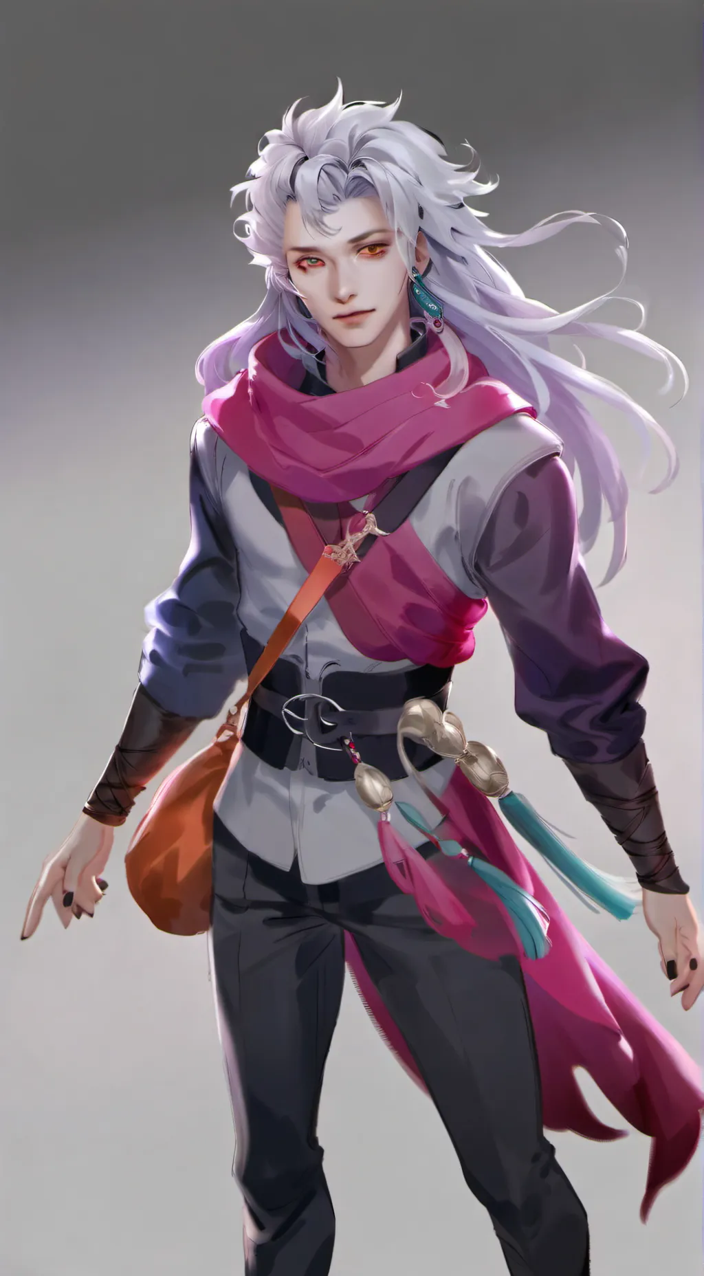 ai character: незнакмец background