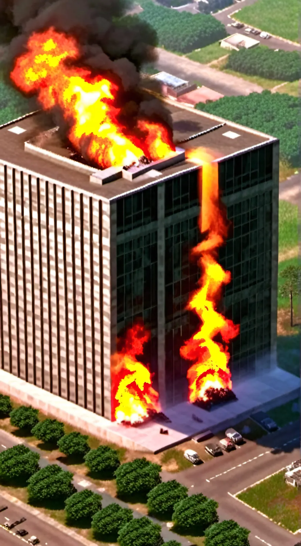 ai character: JJK Fire!🔥 background