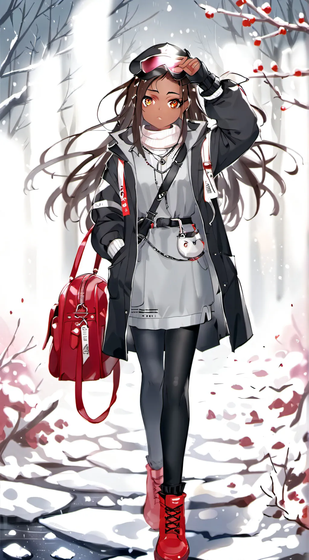 ai character: Aria background