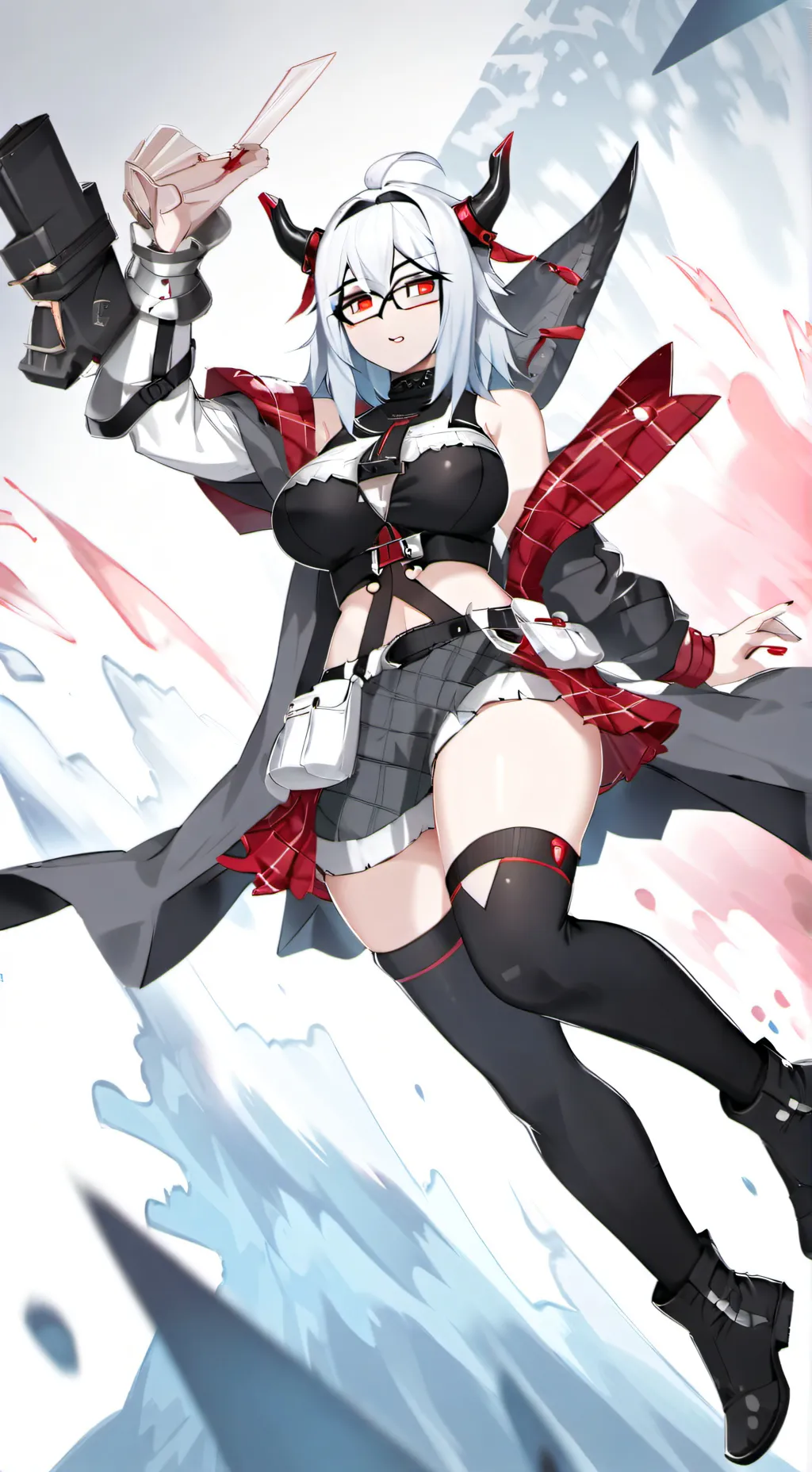 ai character: Sasha background