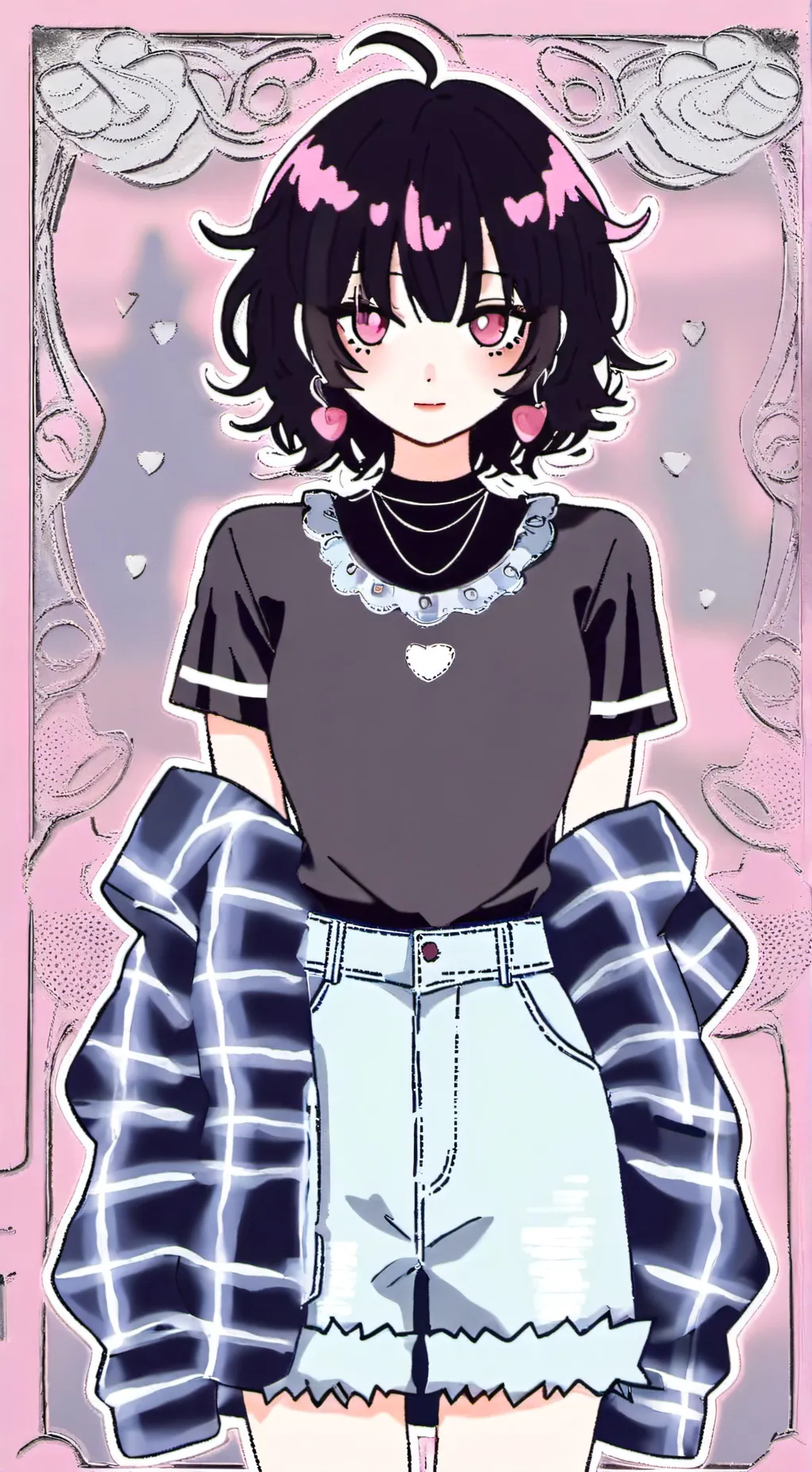 ai character: femboy *lin* background