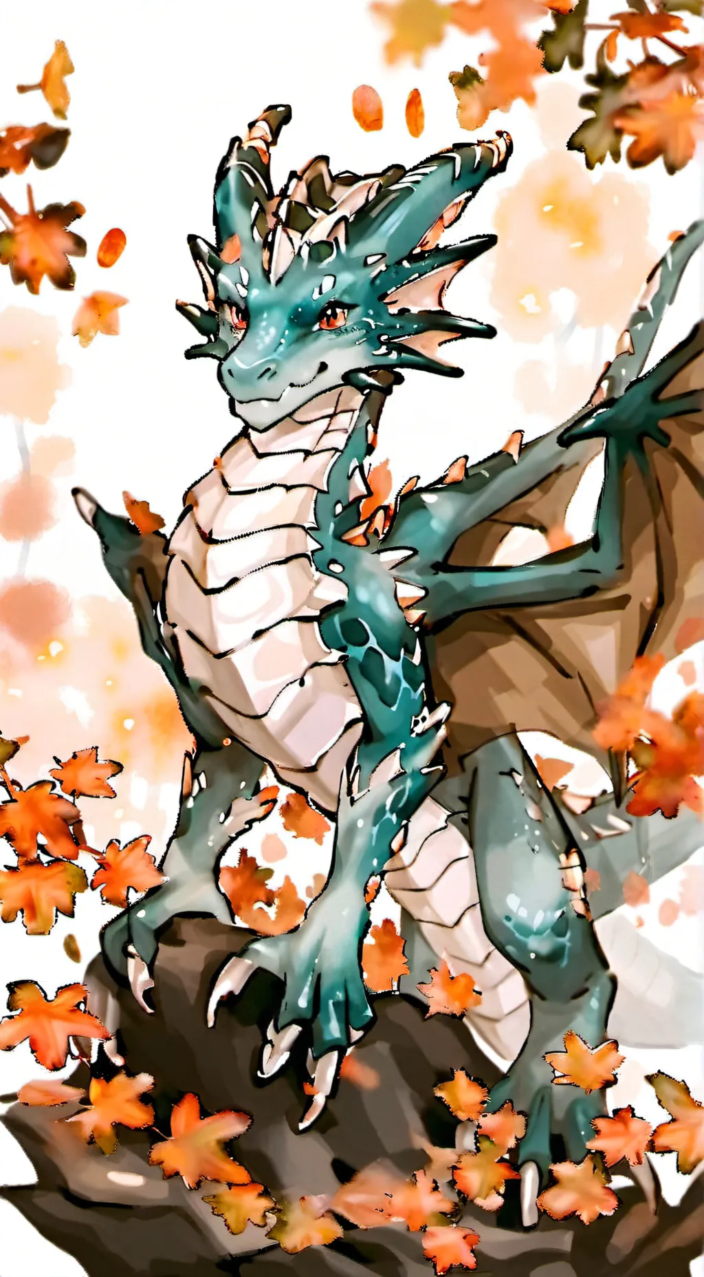 ai character: Majoram background