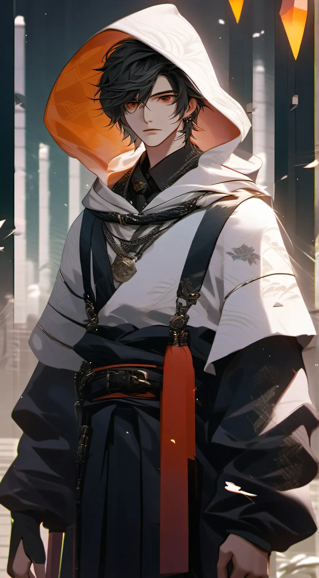 ai character: mha boys sleepover background