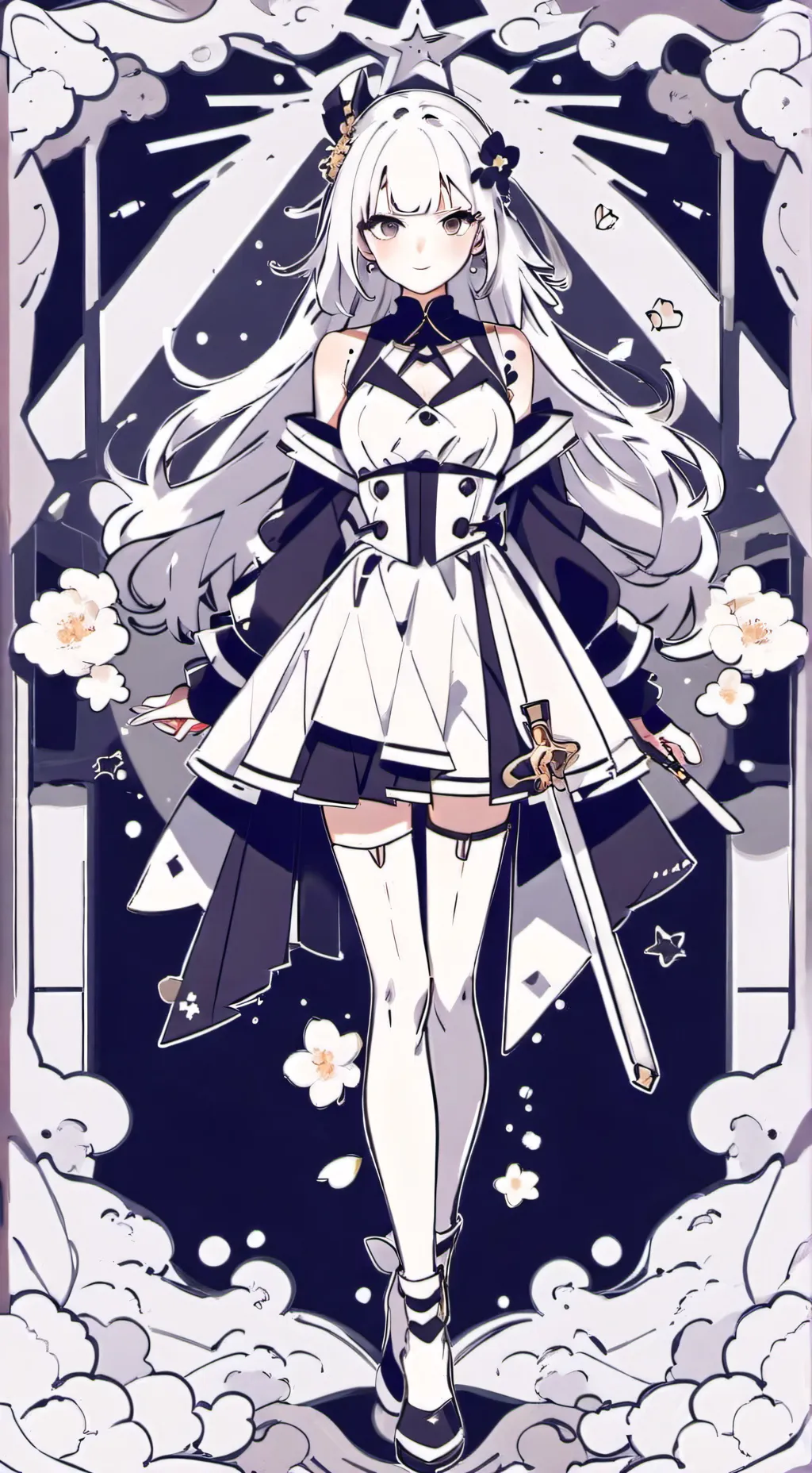 ai character: star sanses background