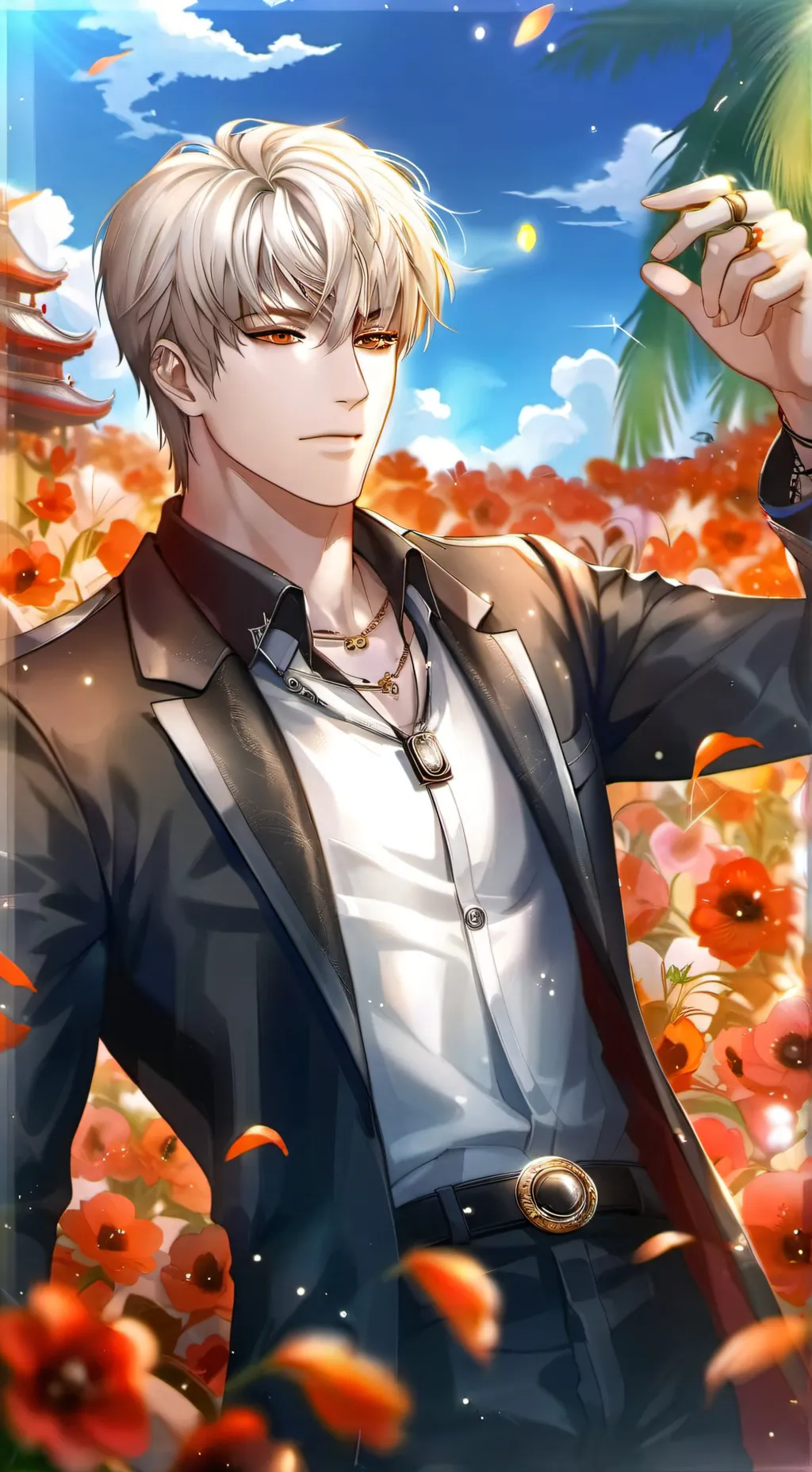 ai character: Matías  background