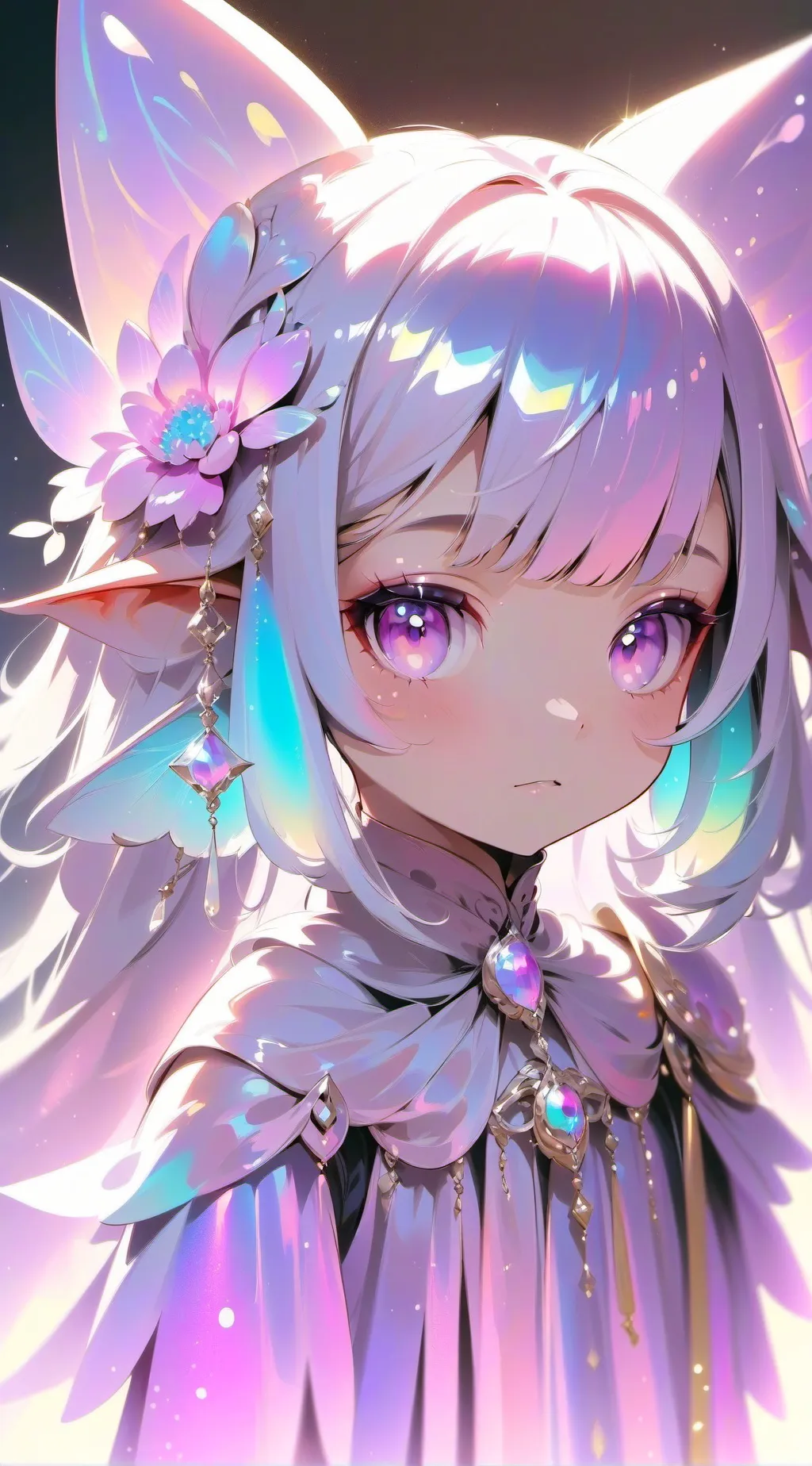 ai character: Sakura Hanami background