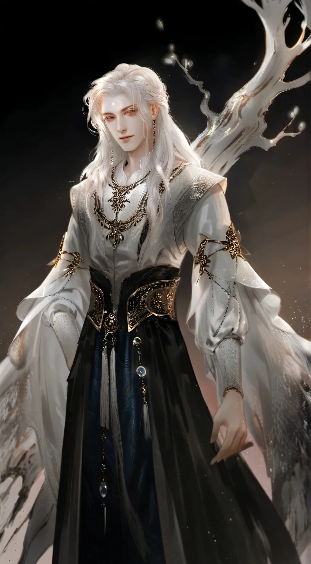 ai character: Моа background