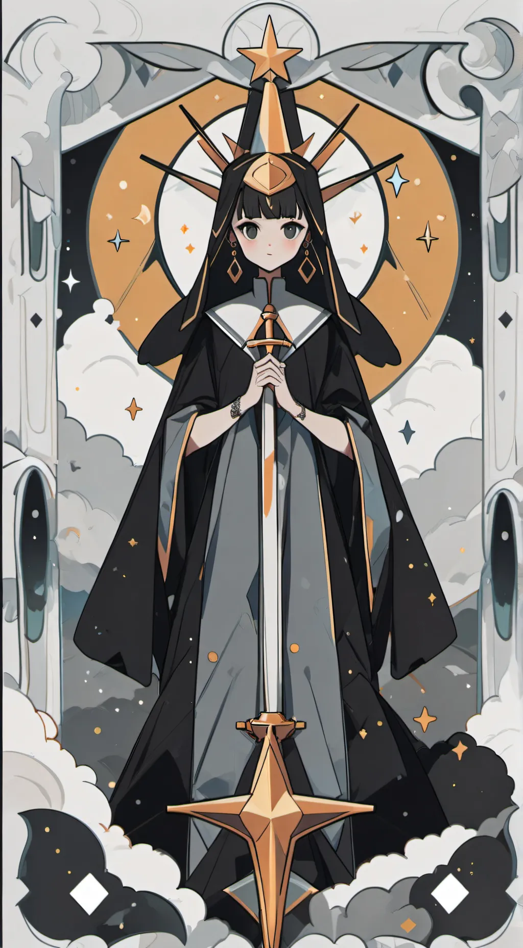 ai character: make her mad background