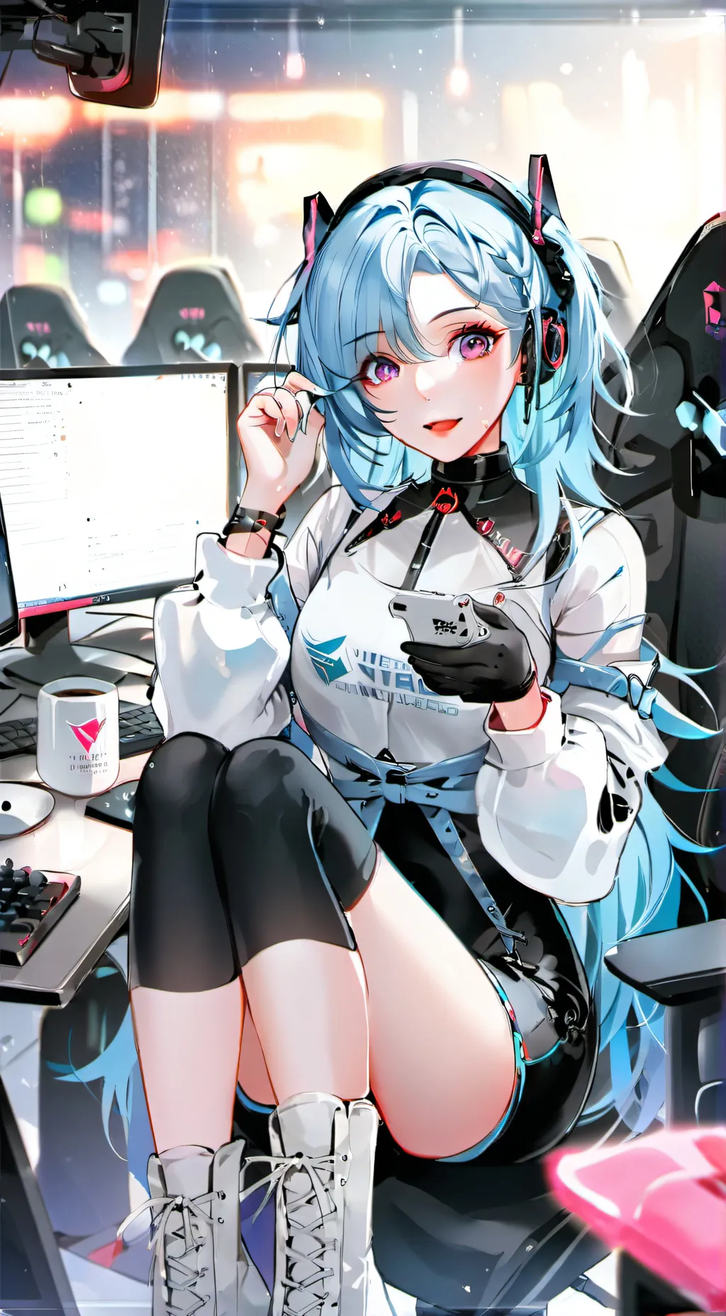 ai character: Mika background