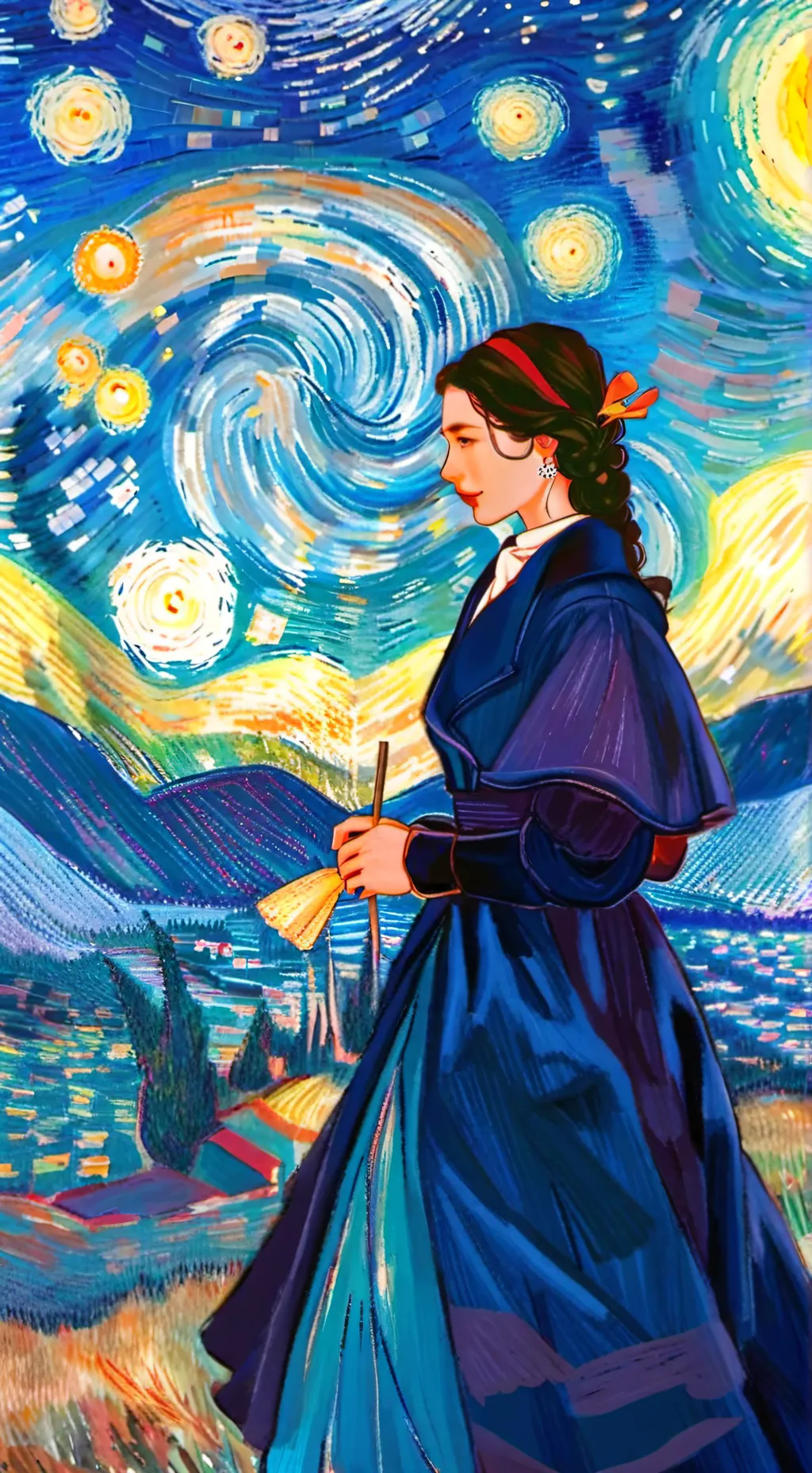 ai character: Dw experimentos background