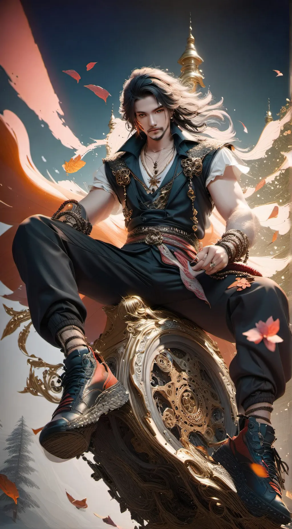 ai character: John  background