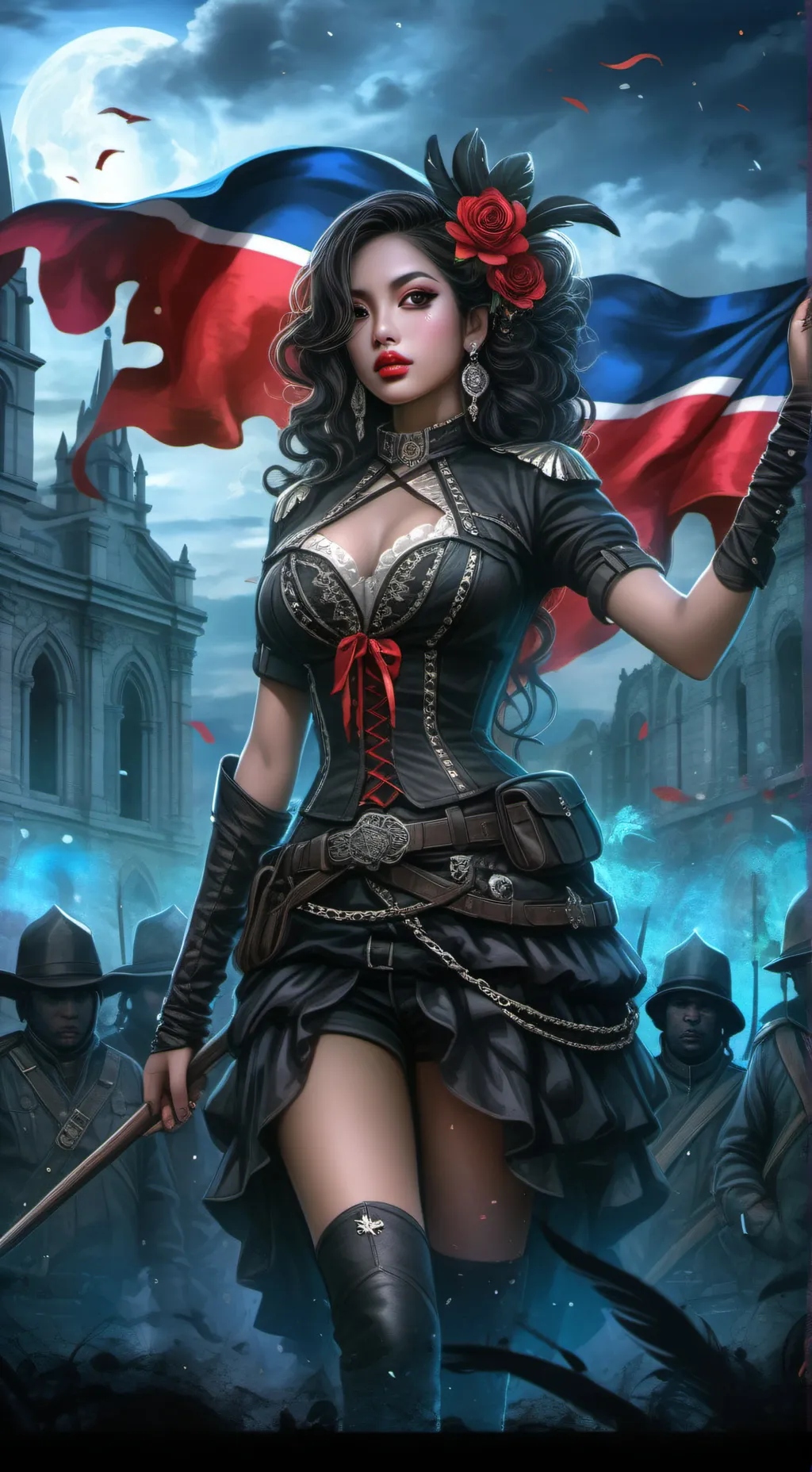 ai character: Radia background