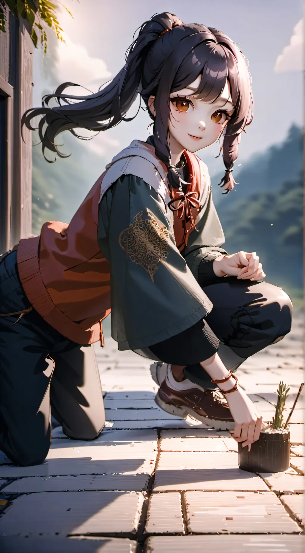 ai character: Mia background