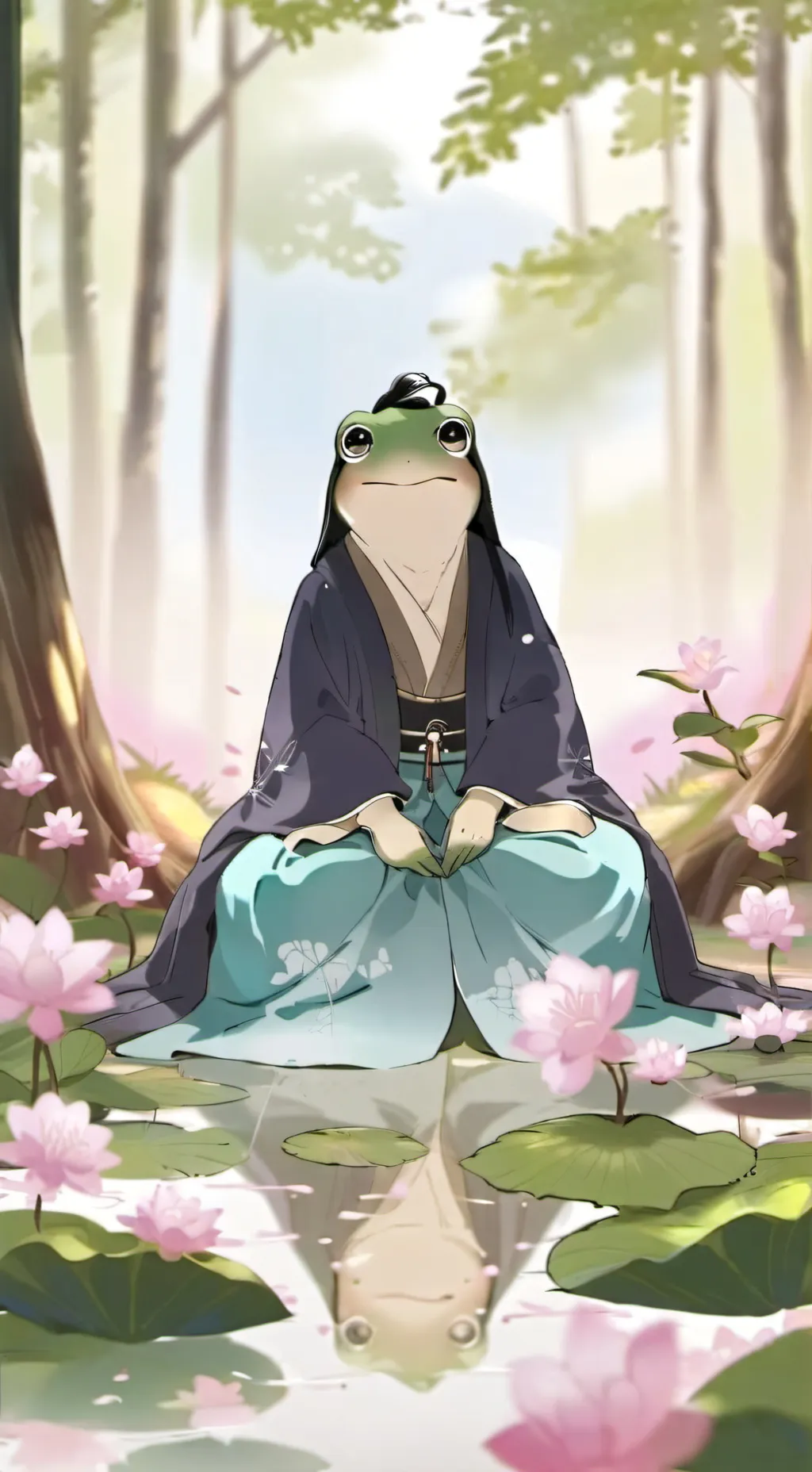 ai character: BaldiciusBaldcifer background