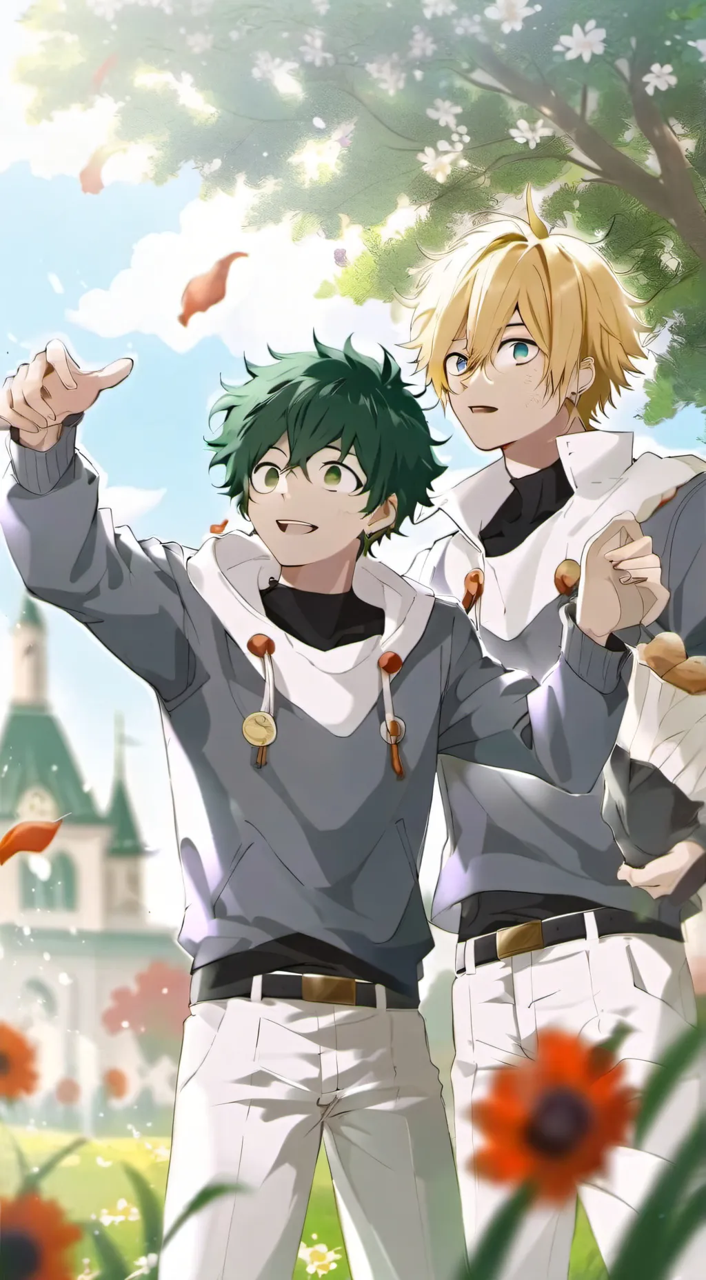 ai character: Blind death mute background