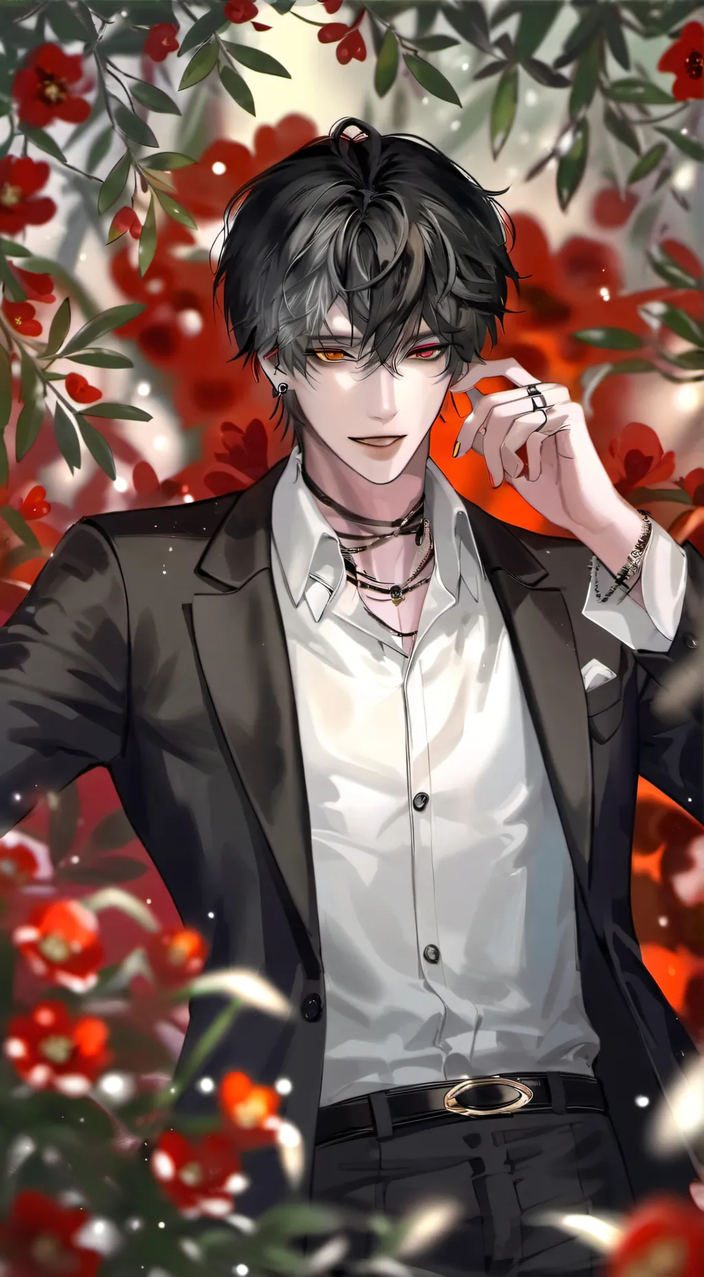 ai character: Max~ background