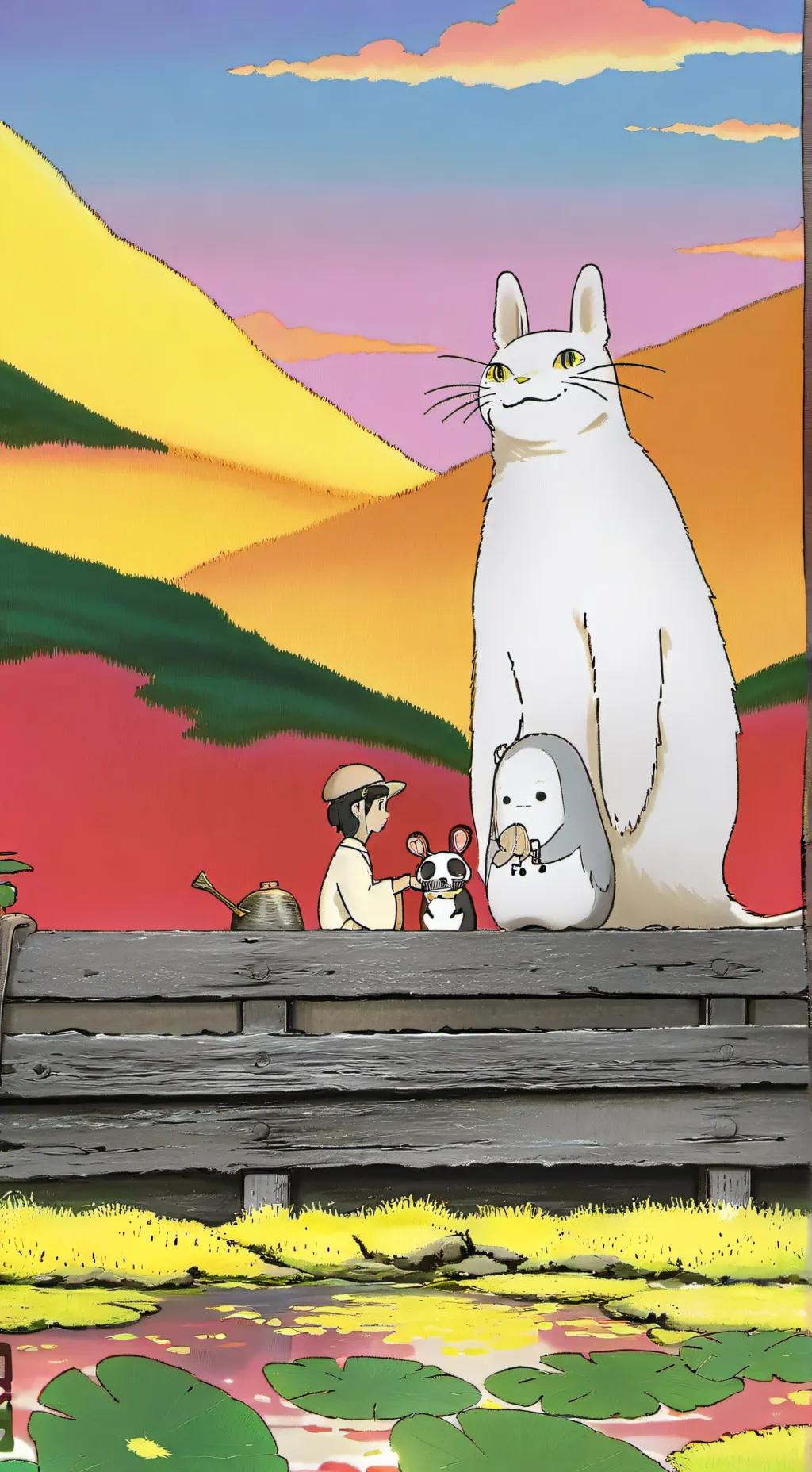 ai character: Drunk tsm and utc background