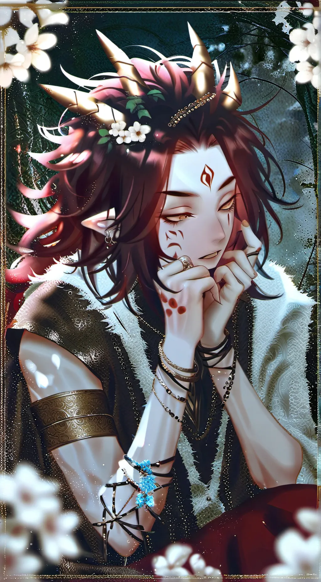 ai character: ⁺₊⋆ 𖤓Yōsoke𖤓 ⋆⁺₊ background