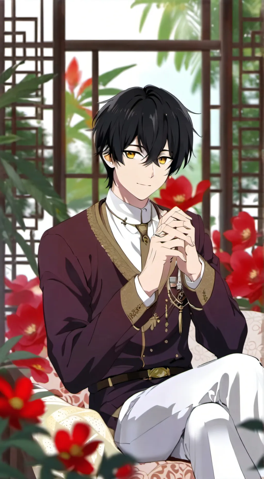 ai character: 🔥kenzo🔥 background