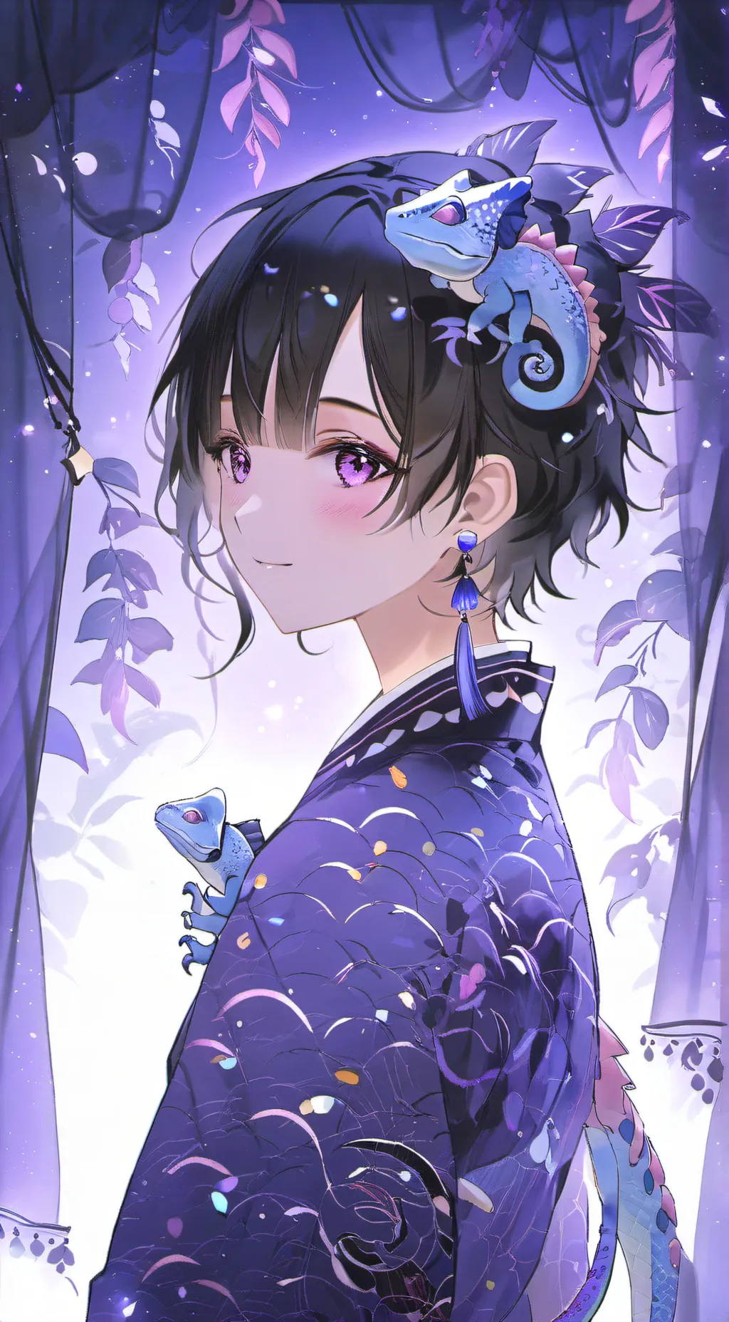 ai character: Chameleon Spirit P background