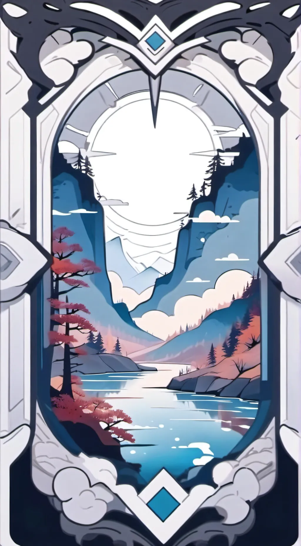 ai character: FPE X KATIES OC'S background