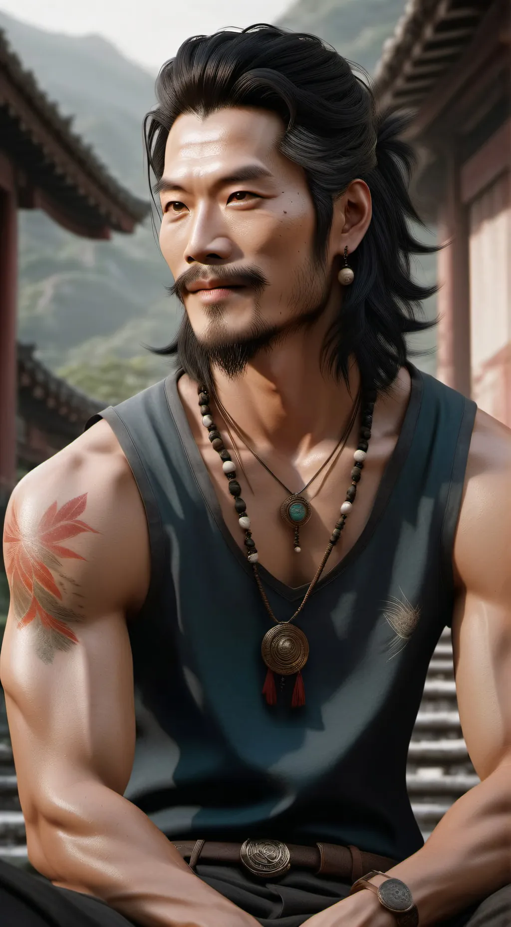 ai character: Steven He background