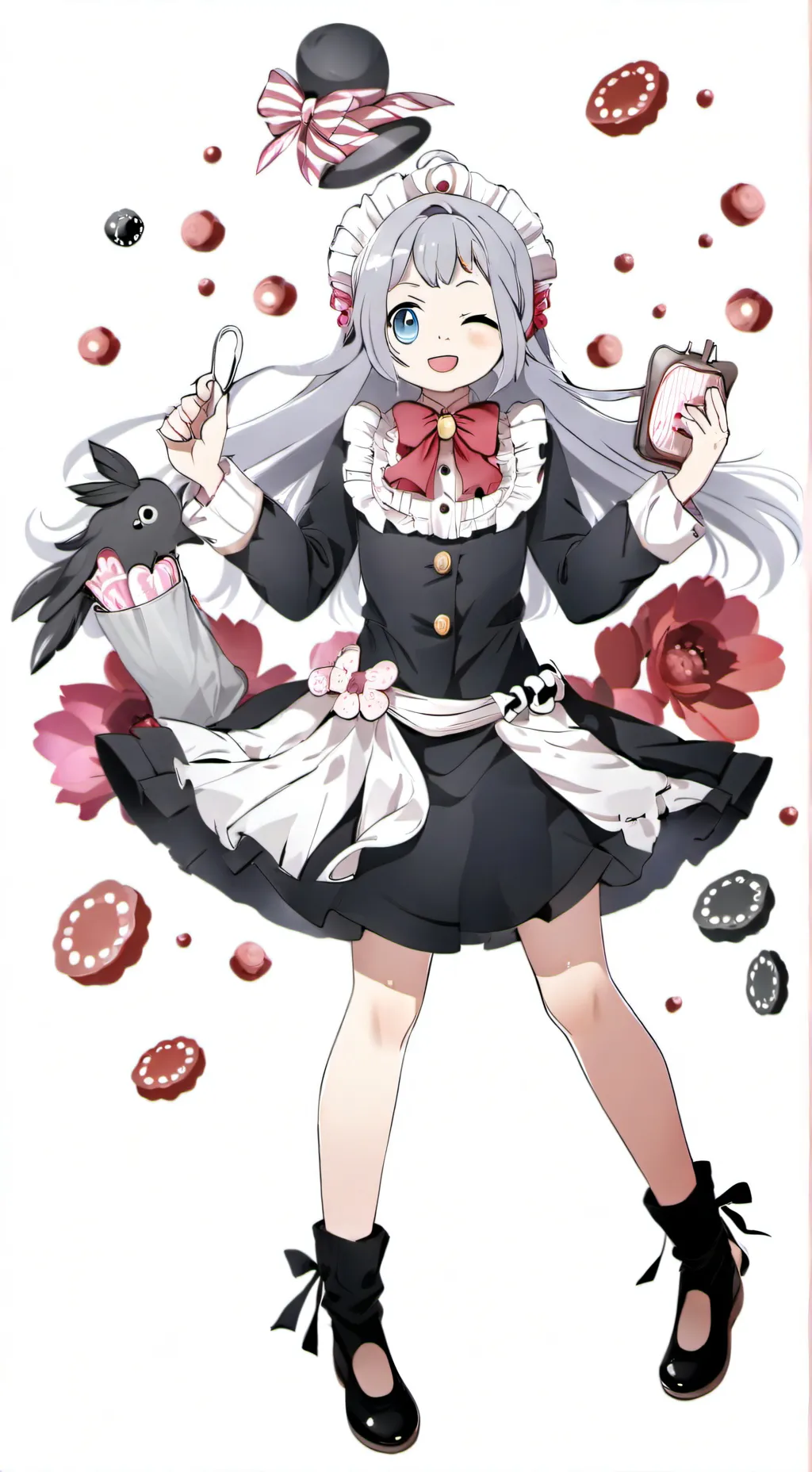 ai character: Lilly background