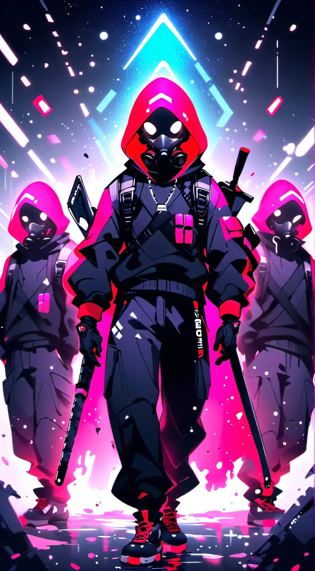 ai character: Squid game 2 background