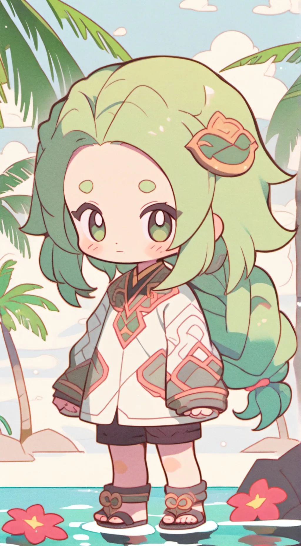 ai character: tu amiga antigua  background