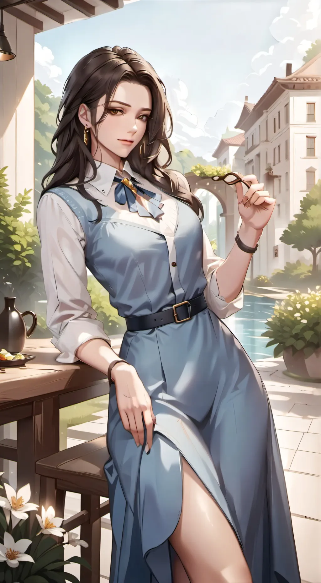 ai character: luciana  background