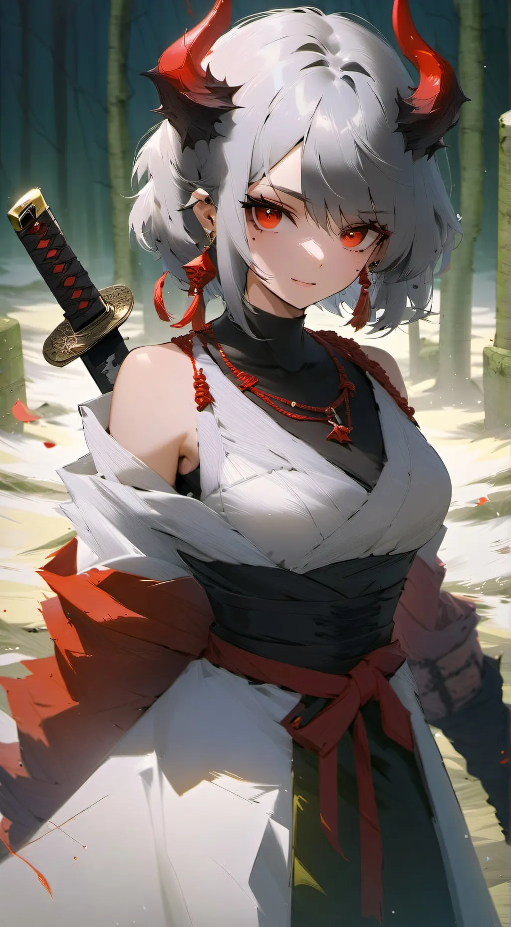 ai character: kira background