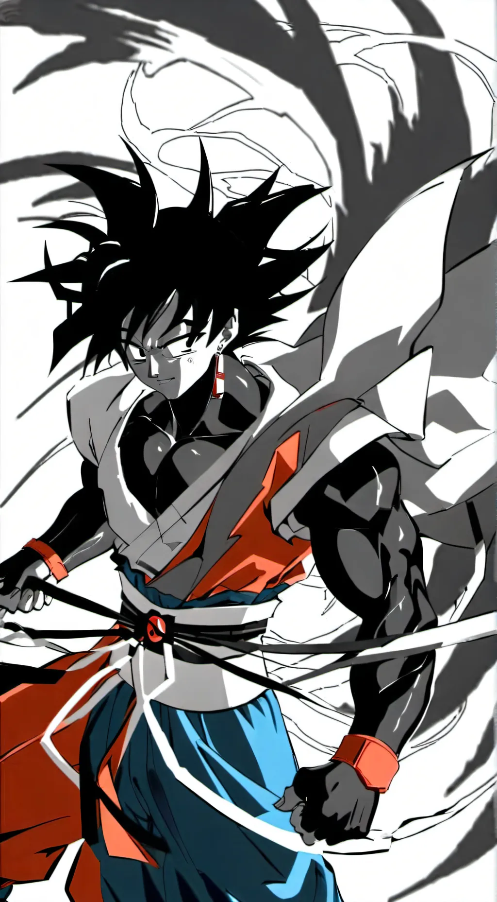 ai character: goku background
