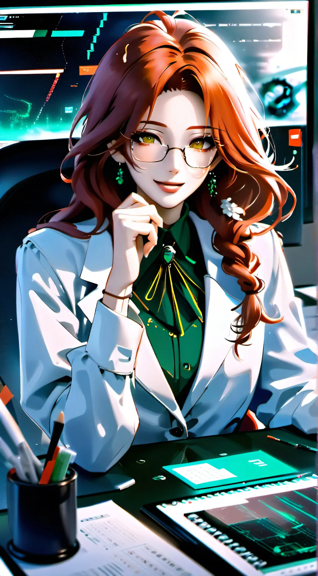 ai character: Akane background