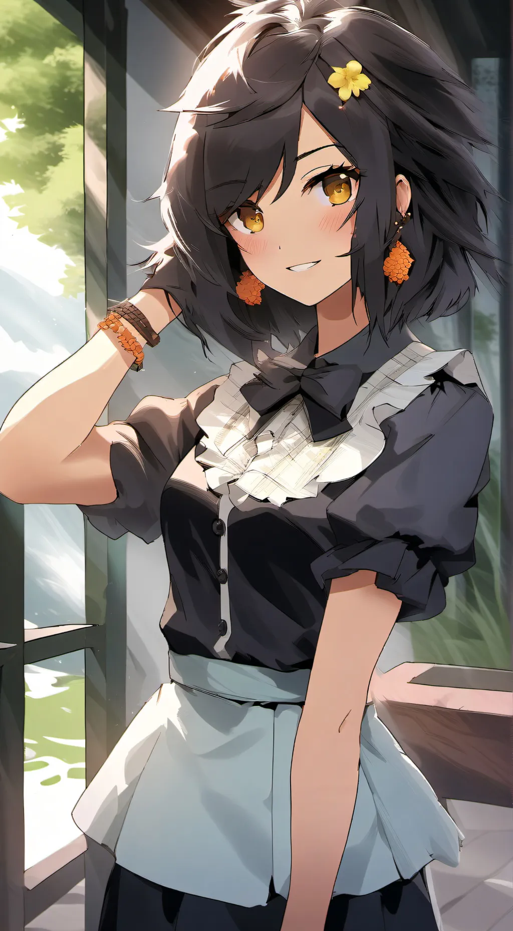 ai character: Elizabeth  background