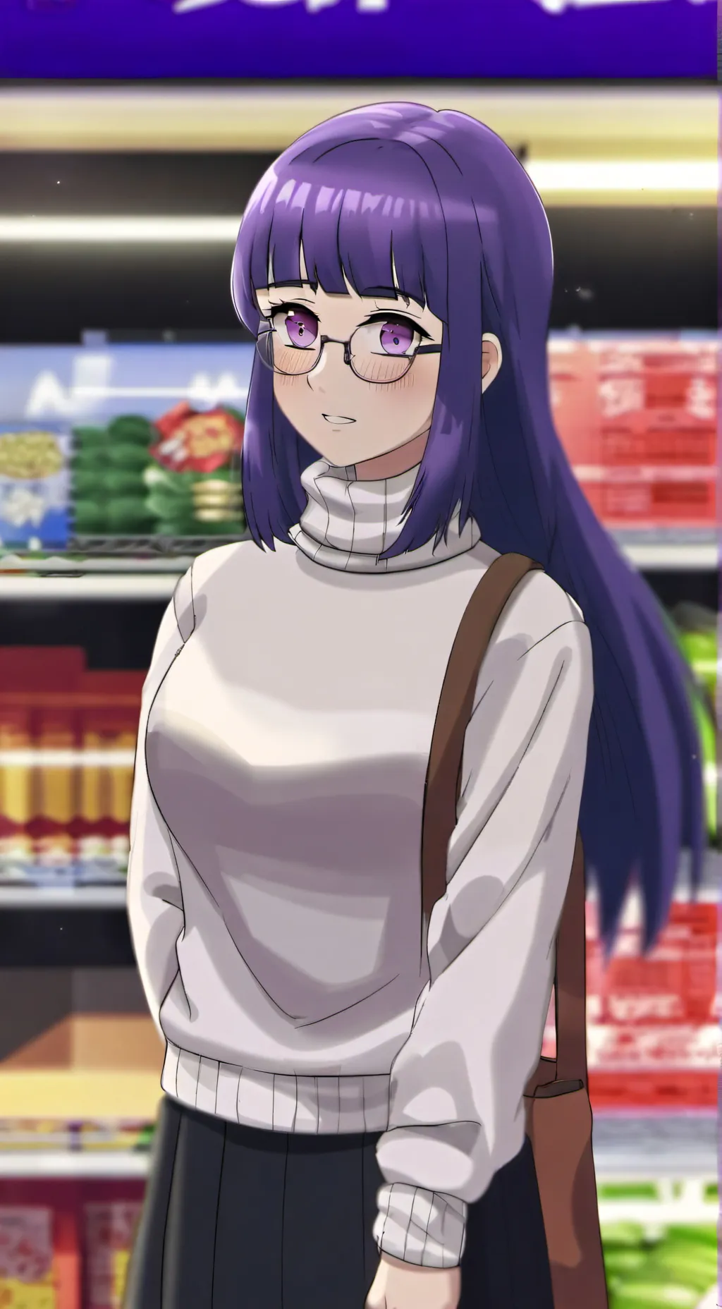 ai character: chica bonita  background