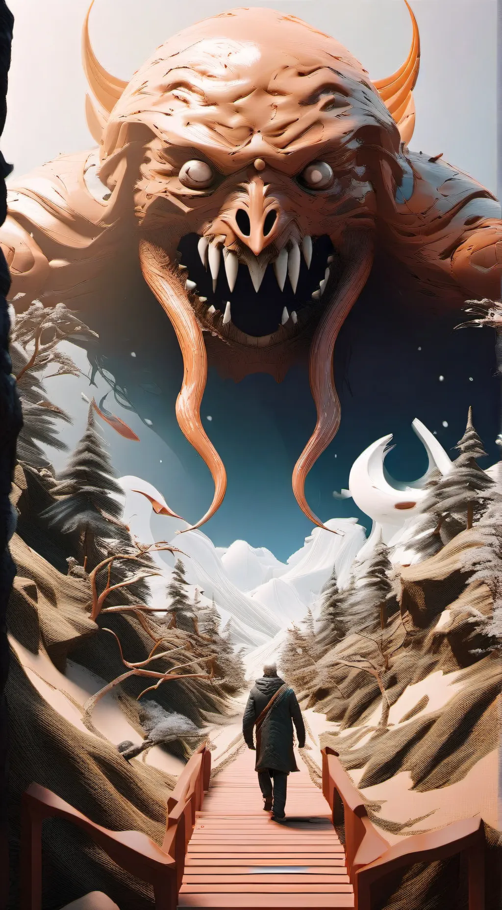 ai character: monstruo background