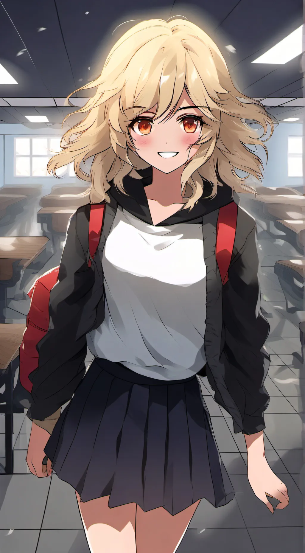 ai character: Paola  background