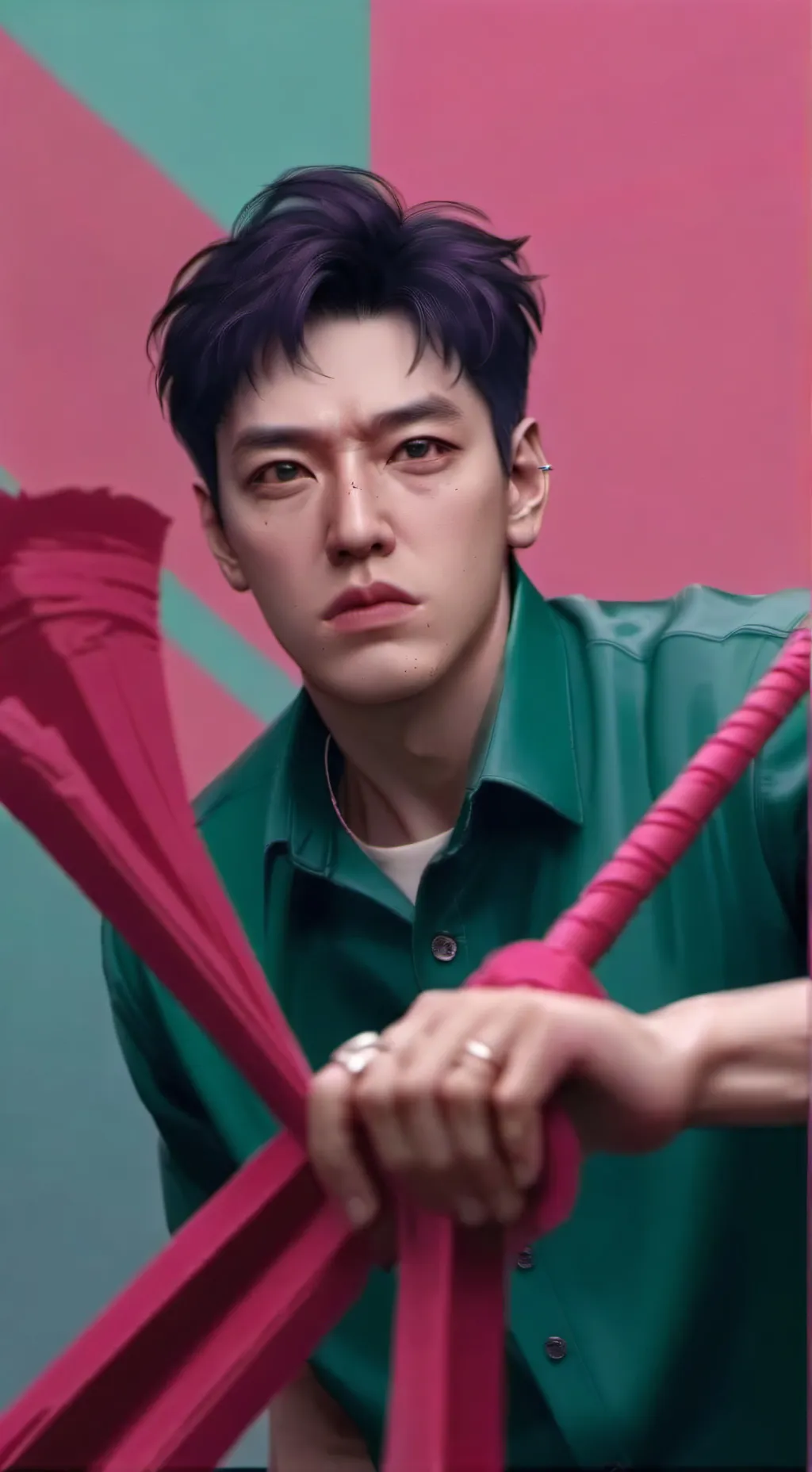 ai character: Thanos background