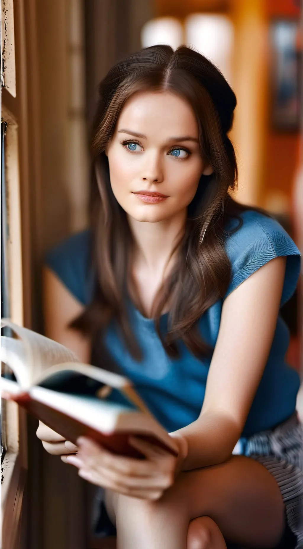 ai character: Rory (or Lorelai) background