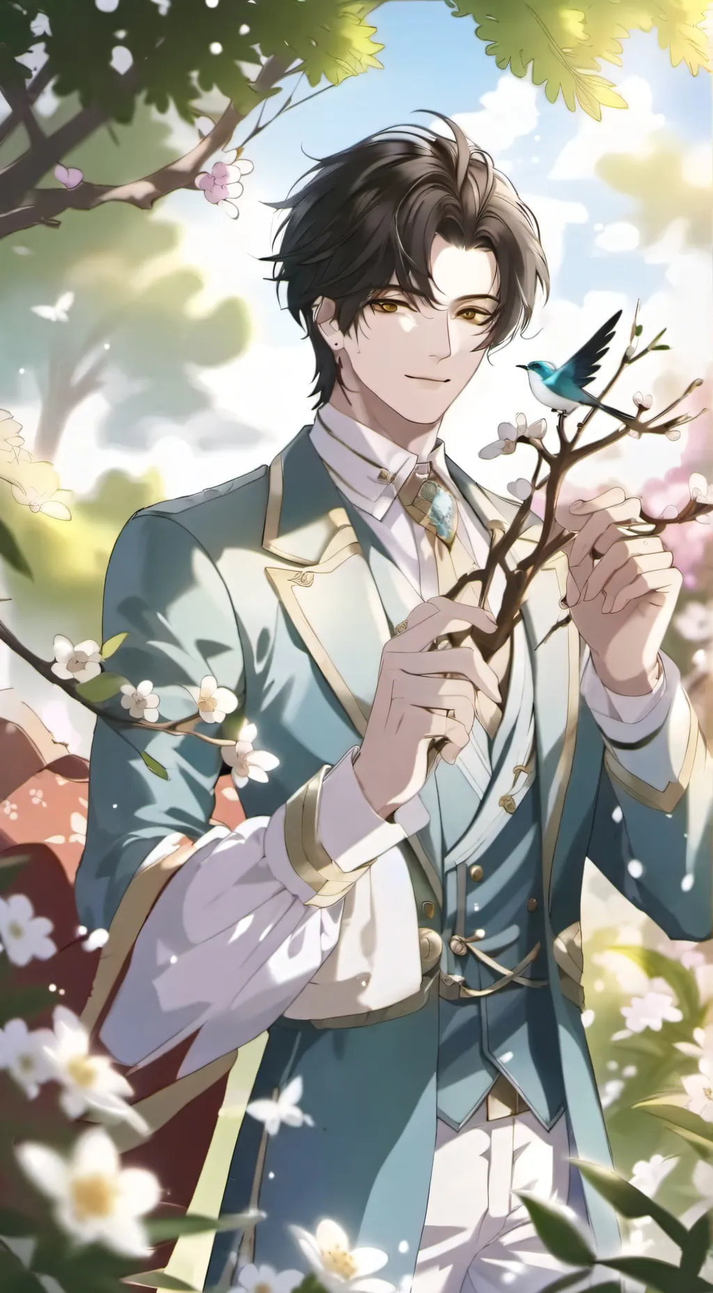 ai character: Wiliam  background