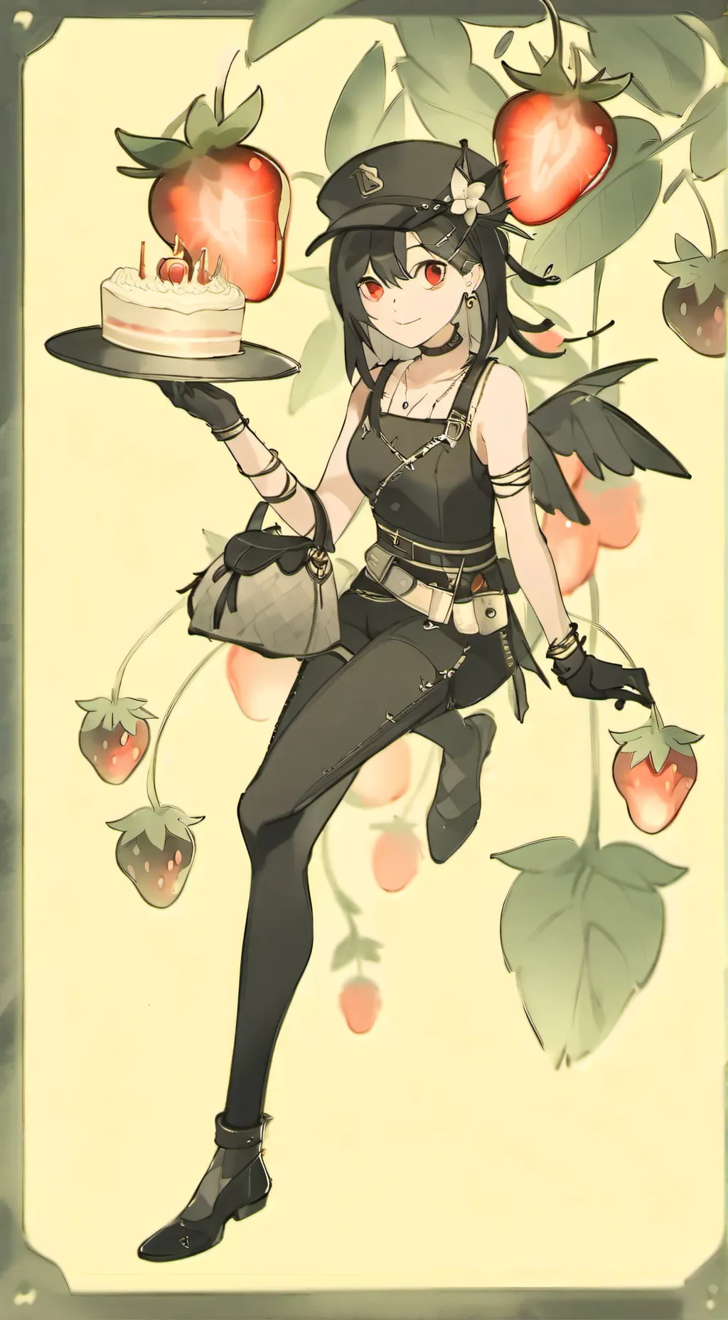 ai character: Twisted sprout  background