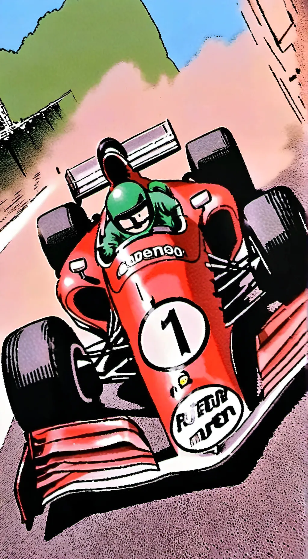 ai character: Airton Senna (ing) background