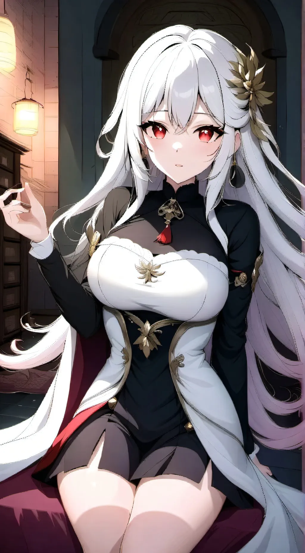 ai character: Aurora darkholme background