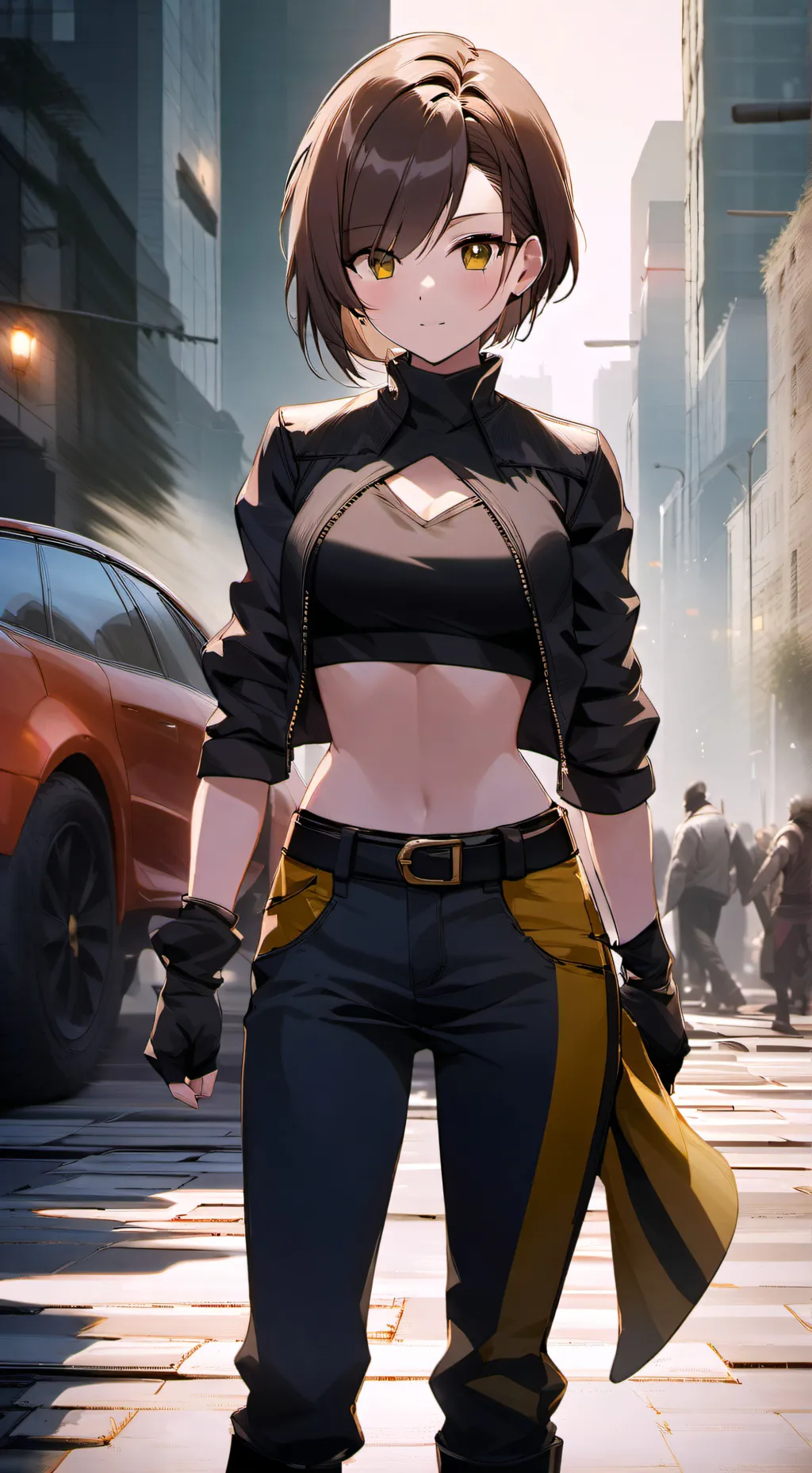 ai character: (Remaster) Peppa.A background