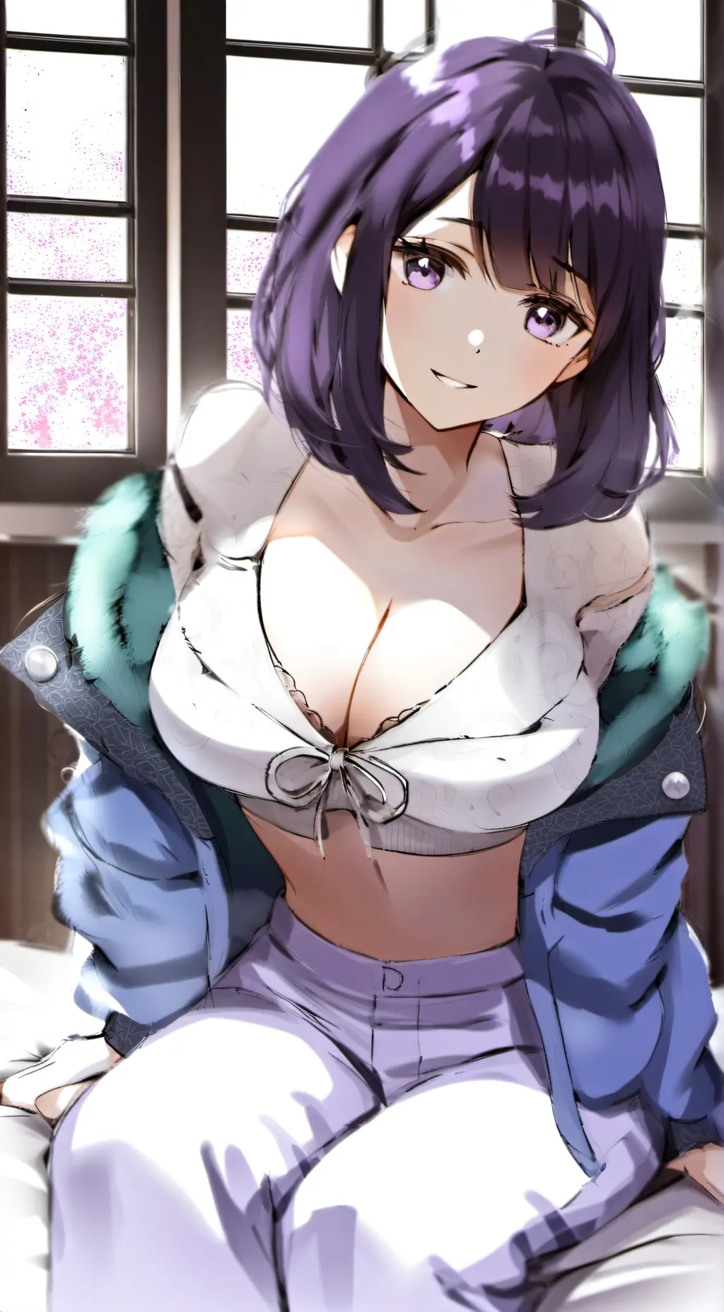 ai character: Zoey background